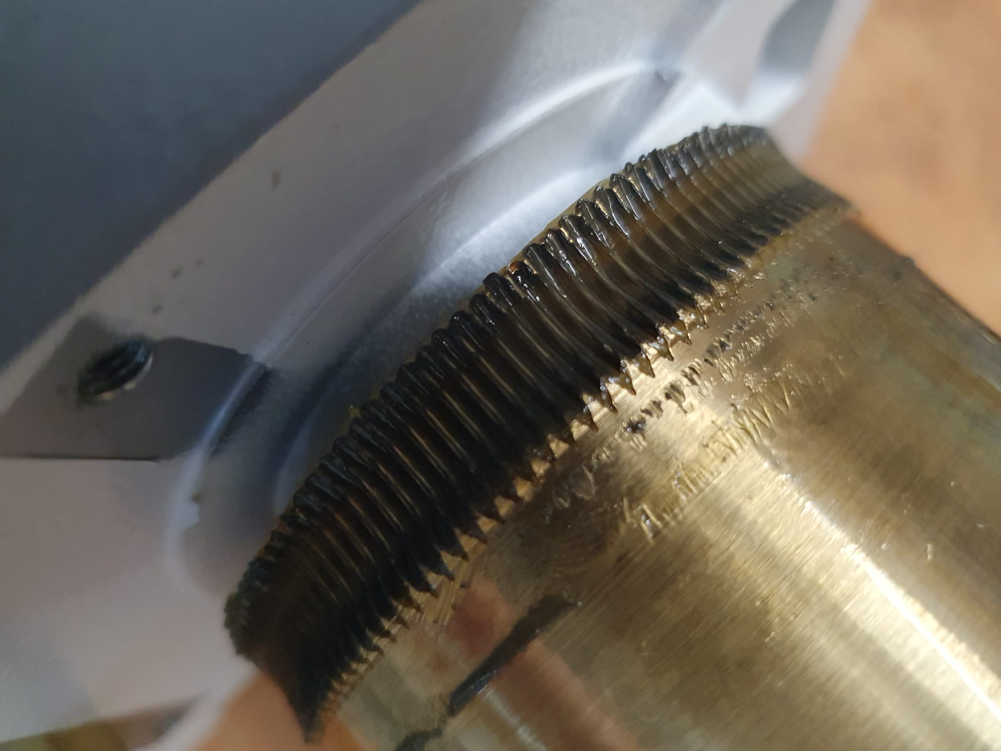 Schneckenrad HEQ-5 Teleskop